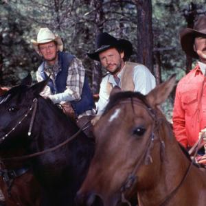 Billy Crystal Bruno Kirby and Daniel Stern in City Slickers 1991