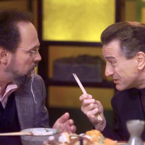 LR BILLY CRYSTAL and ROBERT DE NIRO in Warner Bros Pictures comedy Analyze That