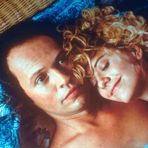 Still of Meg Ryan and Billy Crystal in Kai Haris sutiko Sale (1989)