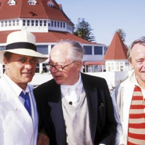 Tony Curtis, Jack Lemmon and Billy Wilder
