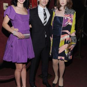 Joan Cusack Hugh Dancy and Krysten Ritter at event of Confessions of a Shopaholic 2009