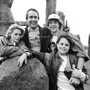 Still of Chevy Chase Beverly DAngelo Dana Hill and Jason Lively in European Vacation 1985