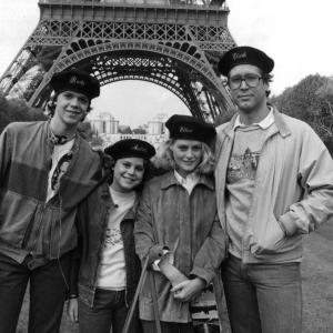 Still of Chevy Chase, Beverly D'Angelo, Dana Hill and Jason Lively in European Vacation (1985)