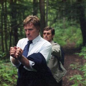 Still of Willem Dafoe and Robert Redford in The Clearing 2004