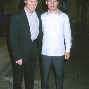 Willem Dafoe and Tobey Maguire at event of Shadow of the Vampire 2000