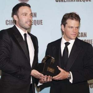 Still of Ben Affleck and Matt Damon in Hollywood Salutes Matt Damon An American Cinematheque Tribute 2010