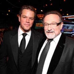 Robin Williams and Matt Damon