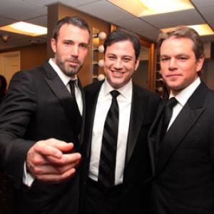 Ben Affleck, Matt Damon and Jimmy Kimmel