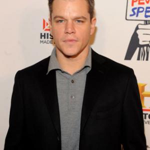 Matt Damon at event of The People Speak (2009)