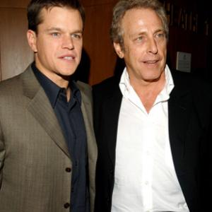 Matt Damon and Charles Roven at event of The Brothers Grimm (2005)