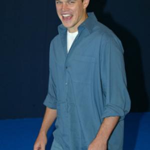 Matt Damon at event of Gerry 2002