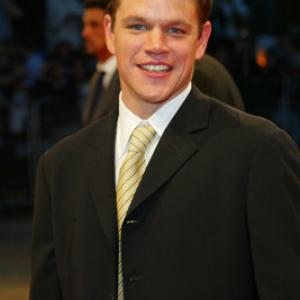 Matt Damon at event of The Bourne Identity (2002)