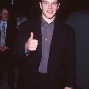 Matt Damon at event of The Rainmaker (1997)
