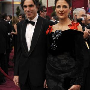 Daniel DayLewis and Rebecca Miller at event of The 80th Annual Academy Awards 2008
