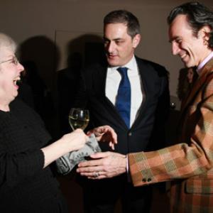 Daniel DayLewis Thelma Schoonmaker and John Lesher at event of Bus kraujo 2007