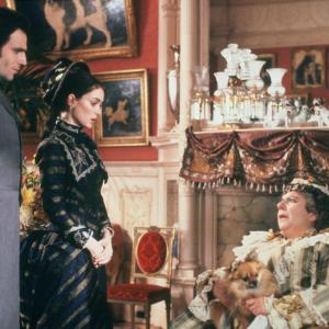 Still of Winona Ryder Daniel DayLewis and Miriam Margolyes in The Age of Innocence 1993