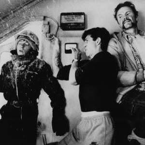 Still of Rebecca De Mornay, Eric Roberts and Jon Voight in Runaway Train (1985)