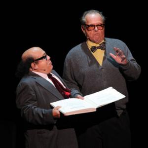 Jack Nicholson and Danny DeVito at event of The Rocky Horror Picture Show (1975)