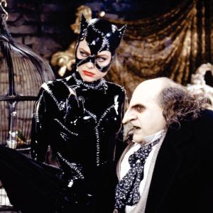 Still of Michelle Pfeiffer and Danny DeVito in Batman Returns (1992)
