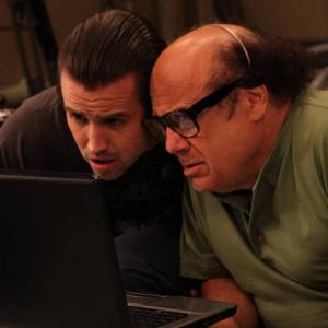 Still of Danny DeVito and Rob McElhenney in Its Always Sunny in Philadelphia 2005