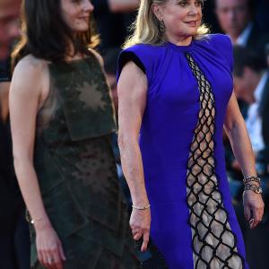 Catherine Deneuve and Chiara Mastroianni at event of 3 coeurs (2014)