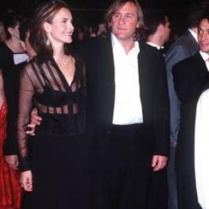 Gérard Depardieu and Carole Bouquet