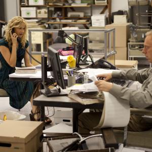 Still of Laura Dern and Mike White in Enlightened (2011)
