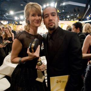 The Golden Globe Awards  66th Annual Telecast Laura Dern Ben Harper