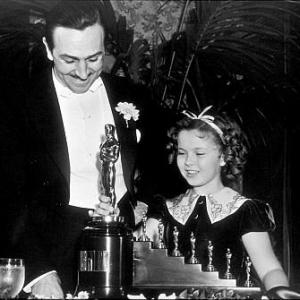 Academy Awards 9th Annual Walt Disney and Shirley Temple