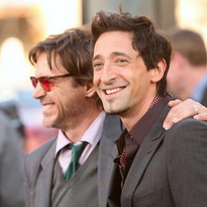 Robert Downey Jr. and Adrien Brody at event of Splice (2009)
