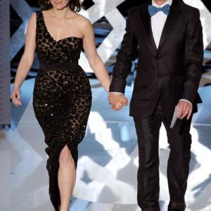 Robert Downey Jr and Tina Fey at event of The 82nd Annual Academy Awards 2010