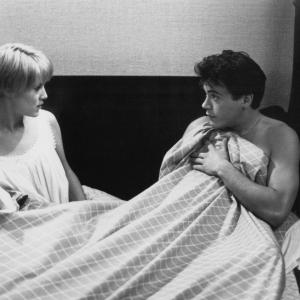 Still of Robert Downey Jr and Mary Stuart Masterson in Chances Are 1989