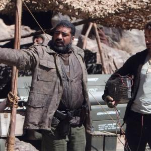 Robert Downey Jr. and Sayed Badreya in Gelezinis zmogus (2008)