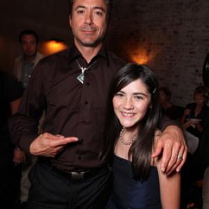 Robert Downey Jr. and Isabelle Fuhrman at event of Naslaite (2009)