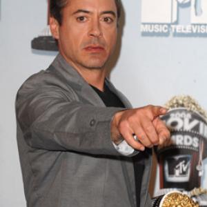 Robert Downey Jr at event of 2008 MTV Movie Awards 2008