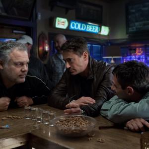 Still of Vincent DOnofrio Robert Downey Jr and Jeremy Strong in Teisejas 2014