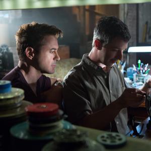 Still of Robert Downey Jr and Jeremy Strong in Teisejas 2014