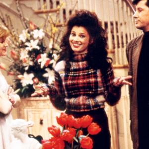 Still of Fran Drescher Nicholle Tom and Charles Shaughnessy in The Nanny 1993