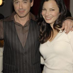 Robert Downey Jr and Fran Drescher at event of A Guide to Recognizing Your Saints 2006