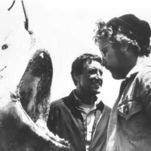 Still of Richard Dreyfuss and Roy Scheider in Nasrai 1975