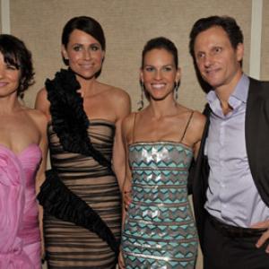 Minnie Driver Juliette Lewis Tony Goldwyn and Hilary Swank at event of Conviction 2010