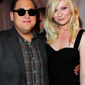 Kirsten Dunst and Jonah Hill