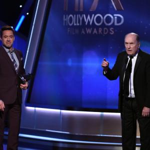 Robert Downey Jr and Robert Duvall at event of Hollywood Film Awards 2014