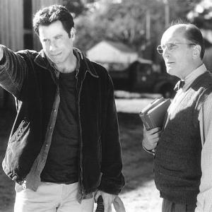 Still of John Travolta and Robert Duvall in Phenomenon (1996)