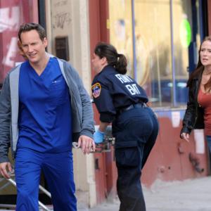 Still of Jennifer Ehle and Patrick Wilson in A Gifted Man 2011