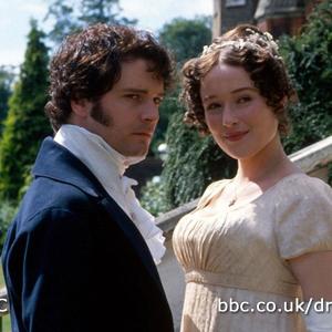 Still of Colin Firth and Jennifer Ehle in Pride and Prejudice (1995)