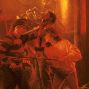Still of Robert Englund, Heather Langenkamp and Ken Sagoes in A Nightmare on Elm Street 3: Dream Warriors (1987)