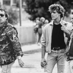 Still of Emilio Estevez Craig Sheffer and Christopher Cain in That Was Then This Is Now 1985