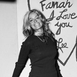 Farrah Fawcett at her birthday party 02-02-1971