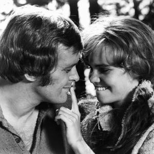 Still of Sally Field and Michael Witney in The Way West (1967)